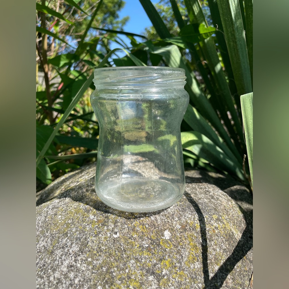 Clear Glass Jar
